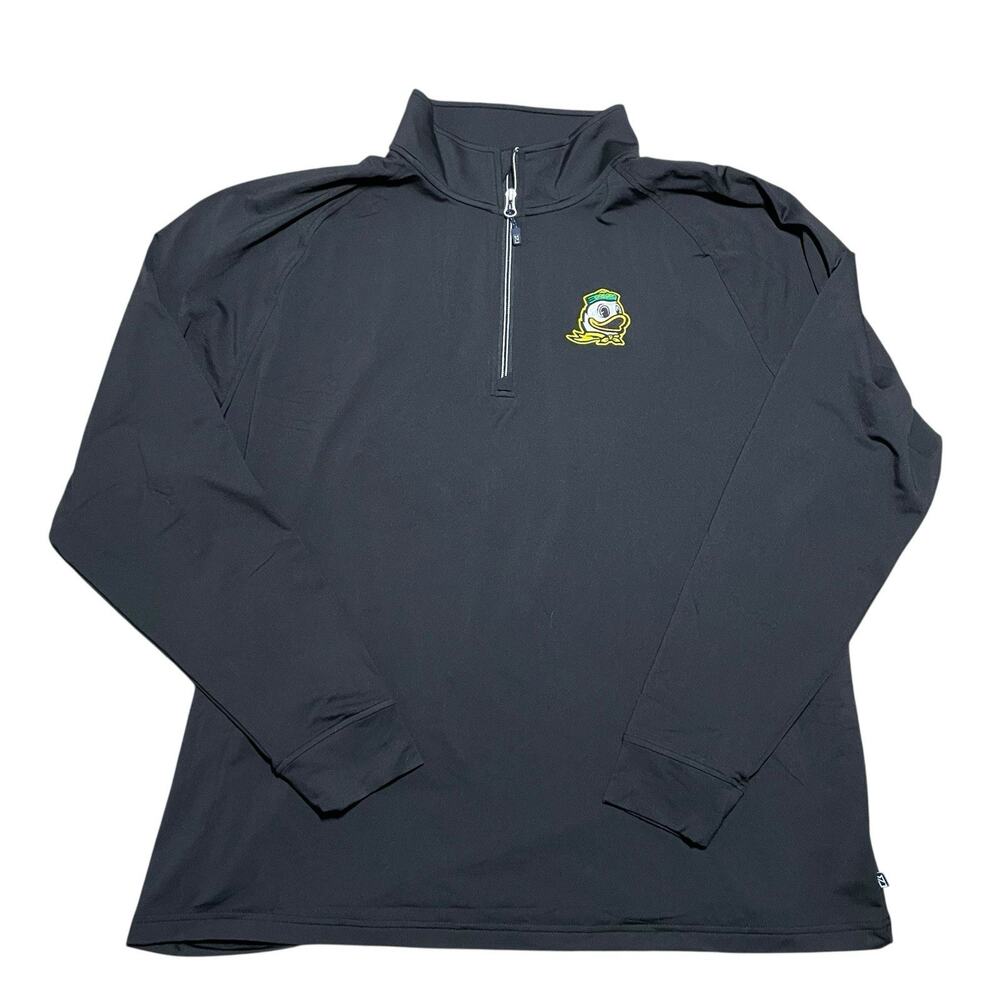 Cutter & Buck Oregon Ducks Quarter Zip Mens XXL
